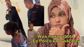 Gabadhaan Police ka iyadaa wacatay cidna uma wacin waa tanaa sbbta u wacatay🥹bynasriinofficial [upl. by Oizirbaf]