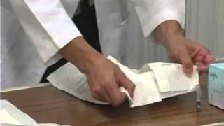 Sterile Dressing Skills Demonstration [upl. by Aufmann103]