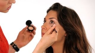 How to Cover Under Eye Circles  Makeup Tricks [upl. by Lateehs]