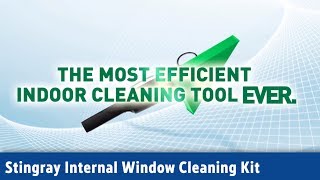 Stingray Internal Window Cleaning Kit  Screwfix [upl. by Tnerb15]