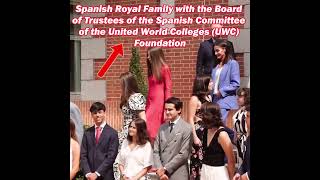 Spanish Royal Family with the Board of Trustees of the Spanish Committee shorts viral spain [upl. by Enyalaj]