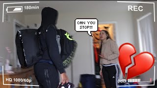 I’M LEAVING YOU PRANK ON GIRLFRIEND MUST WATCH [upl. by Oeht241]