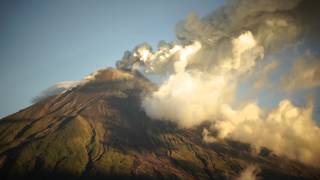 Eruption of volcano Tungurahua 20120819  Ecuador [upl. by Savill]