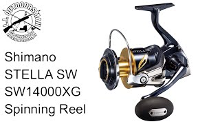 Shimano STELLA SW C 14000 Spinning Reel Review LI Outdoorsman [upl. by Scriven]