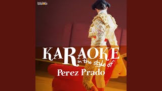 Cerezo Rosa Karaoke Version [upl. by Jodee]