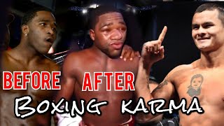 Adrien THE PROBLEM Broner contra Marcos Maidana before and after the fight BOXING KARMA [upl. by Kong150]