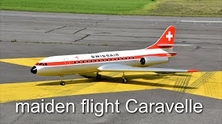 C A R A V E L L E RC Airliner scale 110 Emil Giezendanner [upl. by Silra946]