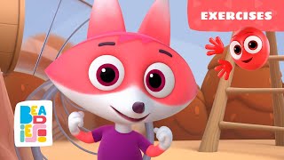 Beadies —Exercises — Episode 13 — Season 1 — Educational Cartoons [upl. by Hcardahs]