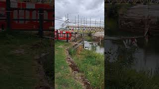 Dam removed at Spike Island [upl. by Tessil]