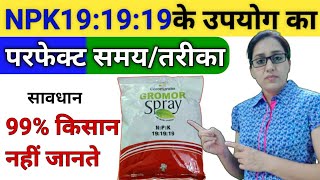 NPK 191919 fertilizer  npk 19 19 19 water soluble fertilizer  how to use npk 19 19 19  npk [upl. by Sanyu]