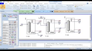 Separation of ethyl acetate ethanol mixture using aspen HYSYS with the help of Furfural [upl. by Hervey]