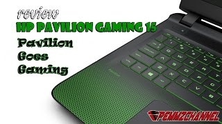 Review Laptop Gaming Mainstream ala HP Pavilion Gaming 15  ak035TX [upl. by Gasser162]