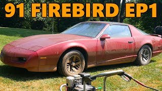 New 100 Project Car 1991 Pontiac Firebird Rescue Ep1 [upl. by Sammer]