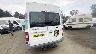 WG60UDX  2011 Ford Transit 24TDCI 100PS Minibus none runner engine issues 60k miles [upl. by Innes]