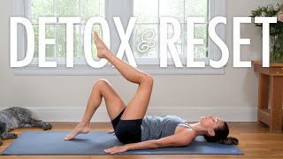 Detox and Reset  40Minute Yoga Practice [upl. by Eevets]