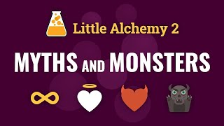 MYTHS AND MONSTERS in Little Alchemy 2 [upl. by Anwahsat166]