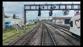 Basel Rb  Bw Haltingen  Basel Bad Rangierbahnhof FGruppe  Basel SBB Personenbahnhof  Basel Rb [upl. by Eidod]