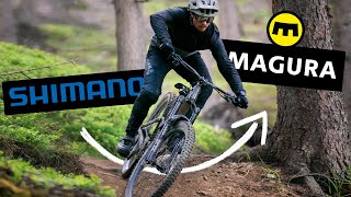 Warum ich auf MAGURA BREMSEN umsteige  Shimano vs Magura  Freeride Flo [upl. by Coppins]