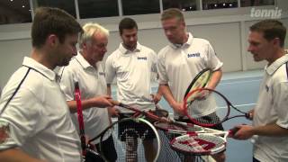 tennis MAGAZINSchlägertests 2014 [upl. by Nnor]