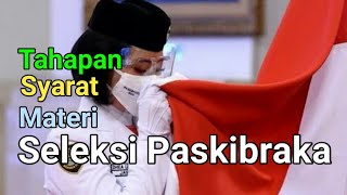 Cara Seleksi Paskibraka  Tahapan Seleksi Syarat menjadi Calon Paskibraka dan Materi Seleksi [upl. by Nelyak]