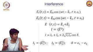 Lecture 32  Interferometry basics  part 1 [upl. by Anivlem]