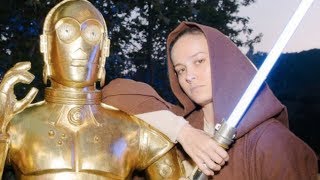 Brie Larson RESPONDS To Star Wars Rumors [upl. by Panthia]