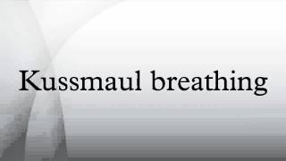 Kussmaul breathing [upl. by Ynottirb]