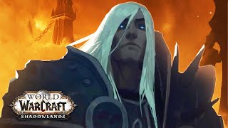 Arthas amp Jainas Sad Final Meeting amp New Mourneblade 92 WoW Eternitys End [upl. by Angid]