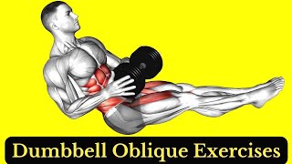 5 BEST Dumbbell Oblique Exercises You NEED to Try [upl. by Aramaj]