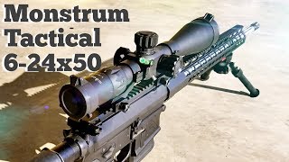 Monstrum tactical 624x50 first impression Vortex crossfire 624x50 [upl. by Nimajneb616]