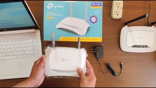 Como Configurar Router TpLink TL WR840N en Modo Repetidor Wifi Paso a Paso [upl. by Manvell]