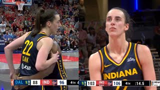 Caitlin Clark turned into prime Steph Curry in HEATED fight vs Wings 😳 [upl. by Hsizan64]