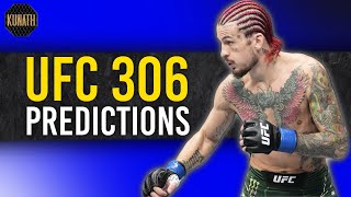 UFC 306 PREDICTIONS  UFC 306 FULL CARD BREAKDOWN [upl. by Digdirb999]