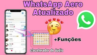 WHATSAPP AERO🔥ATUALIZADO 2021 [upl. by Ford]