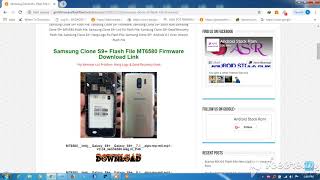 Samsung Clone S9 Flash File MT6580 Firmware Rom [upl. by Yllek]