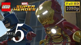 Lego Marvel Superheroes  PC Walkthrough Part 5  Rebooted Resuited 1080p HD [upl. by Izak]