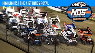 World of Outlaws NOS Energy Drink Sprint Cars  Eldora Speedway  July 20 2024  HIGHLIGHTS [upl. by Yeloc8]