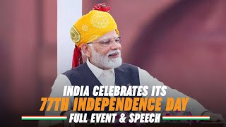 Independence Day 2023 PM Narendra Modis speech from Red Fort on 15th August [upl. by Publia660]