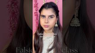 Falsies Masterclass Strip Vs Cluster 👀 simplynam beautytips falsies shaadiglam tutorial eyes [upl. by O'Rourke]