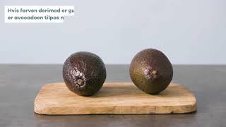 Sådan ser du om din avocado er moden [upl. by Haldane]