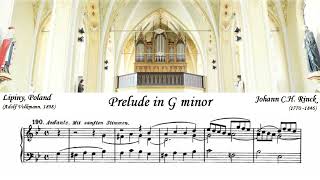 Johann Christian Heinrich Rinck  Prelude in G minor [upl. by Sheya]