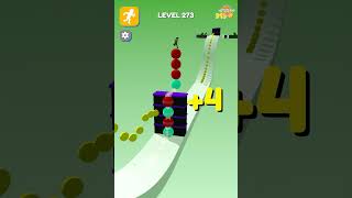 Stack Rider  All Levels Walkthrough Gameplay iOS Android Mobile Game shorts [upl. by Yelrebma]