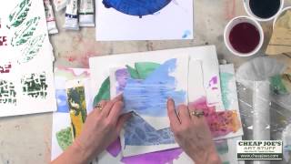 Creating a Watercolor Collage with Cathy Taylor [upl. by Aggi378]