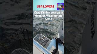 Crab fishing season in EverretWashington State shorts shortvideo fishing Crab [upl. by Karry787]