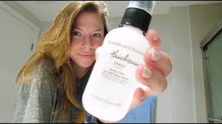 making my hair thicc with bumble and bumble products [upl. by Theadora]