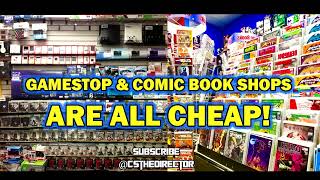 Gamestop amp Comic Book Shops Are All Cheap [upl. by Ogait]