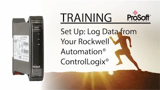 Set Up Log Data from Your Rockwell Automation® ControlLogix® [upl. by Herahab518]