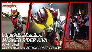 Figurerise Standard Masked Rider Kiva Kiva Form  Speed Build and Action Pose Review [upl. by Warton]