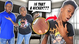 EPIC HICKEY PRANK on My PARENTS Things got HEATED [upl. by Vivyan]