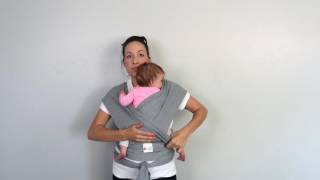 HOW TO USE NIMNIK BABY WRAP CARRIER SLING [upl. by Ajnotal21]